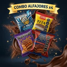 Combo Alfajores X4